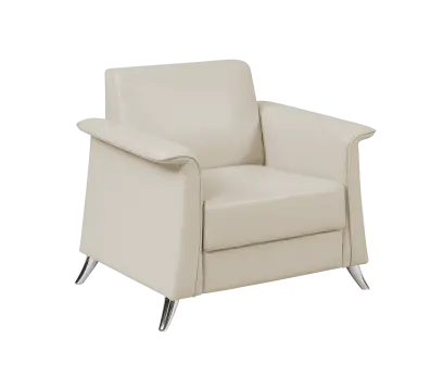 SERAPHINA - 1, křeslo, ekokůže krémová